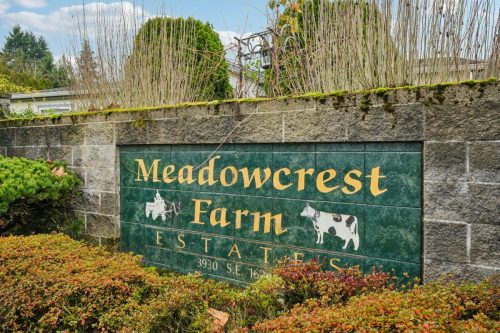 Exterior view of entrance sign