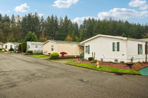 Exterior view of homes community