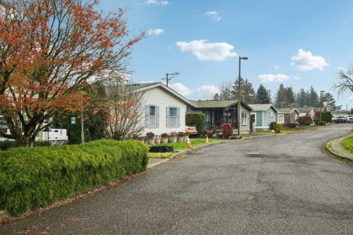 Exterior view of homes community